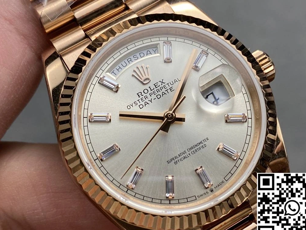 v5 Date Tungsten Silver Rose Gold QF Day Factory M228235-0004 Rolex Steel Dial 0518